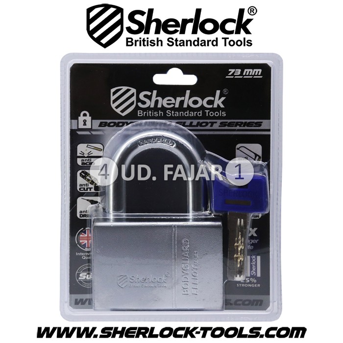 SHERLOCK  BODYGUARD ELLIOT SERIES  GEMBOK 73MM