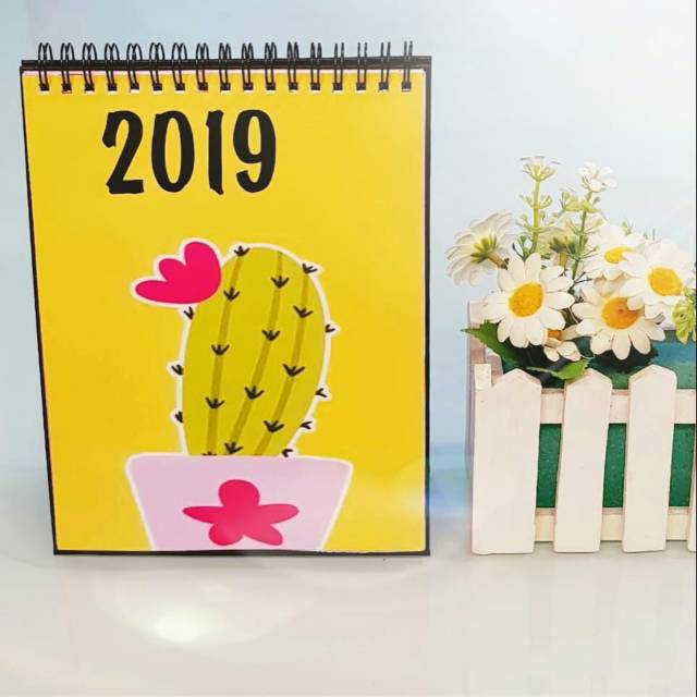 

Kalender Shabby Flamingo Cactus 2019