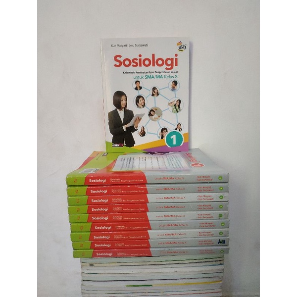 Buku sosiologi esis untuk SMA kelas 1 X 10 kurikulum 2013 edisi revisi