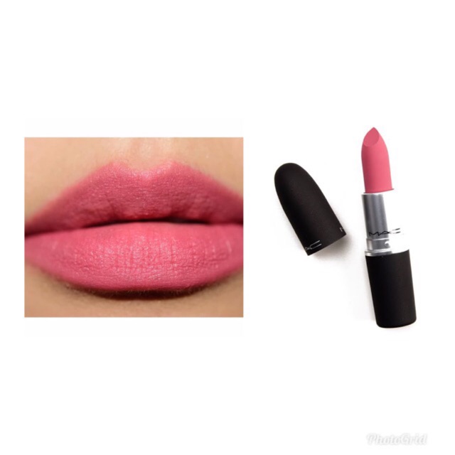 MAC powder kiss lipstick - sultriness