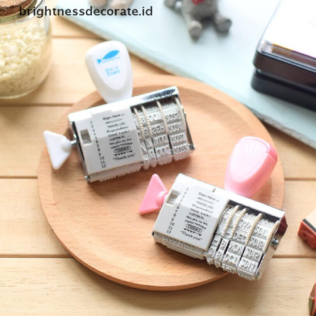 Stempel Roller Portable Untuk Membuat Kartu Ucapan / Scrapbook DIY