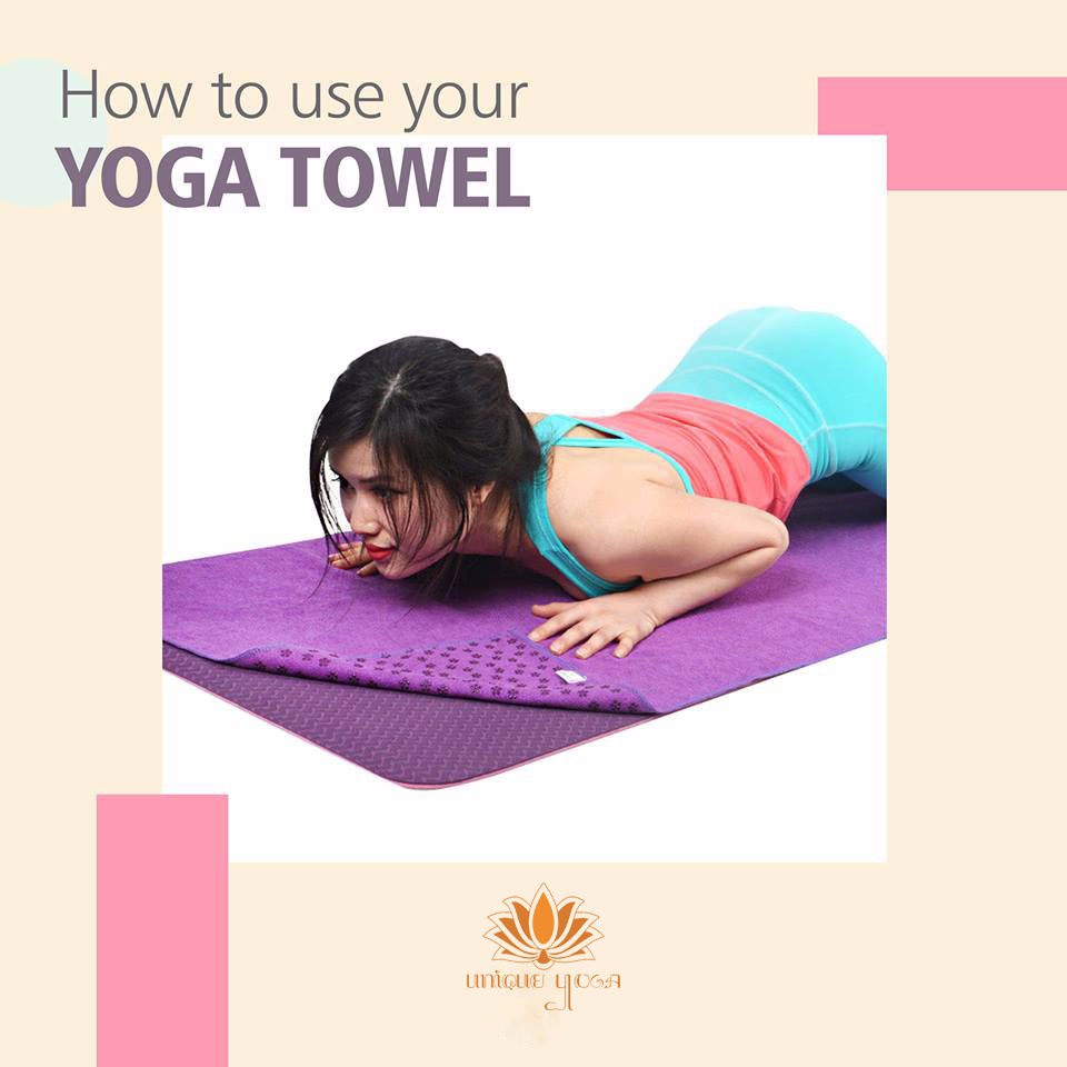 Handuk Yoga Anti Slip / Jual Yoga Towel Mat / Yoga Towel Murah/ Towel Matras Yoga / Alas Mat Yoga /