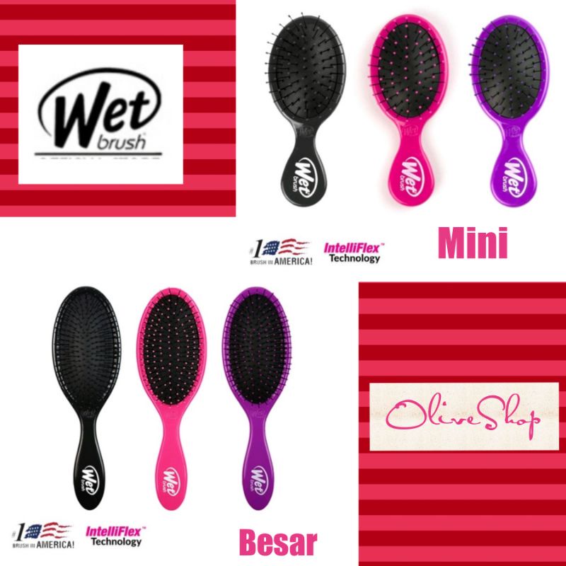 OliveShop ❤ Sisir The Wet Brush Original Mini Detangler