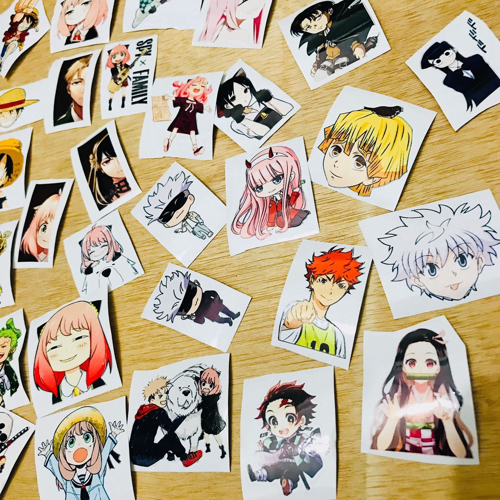 STIKER ANIME CUTTING LASER