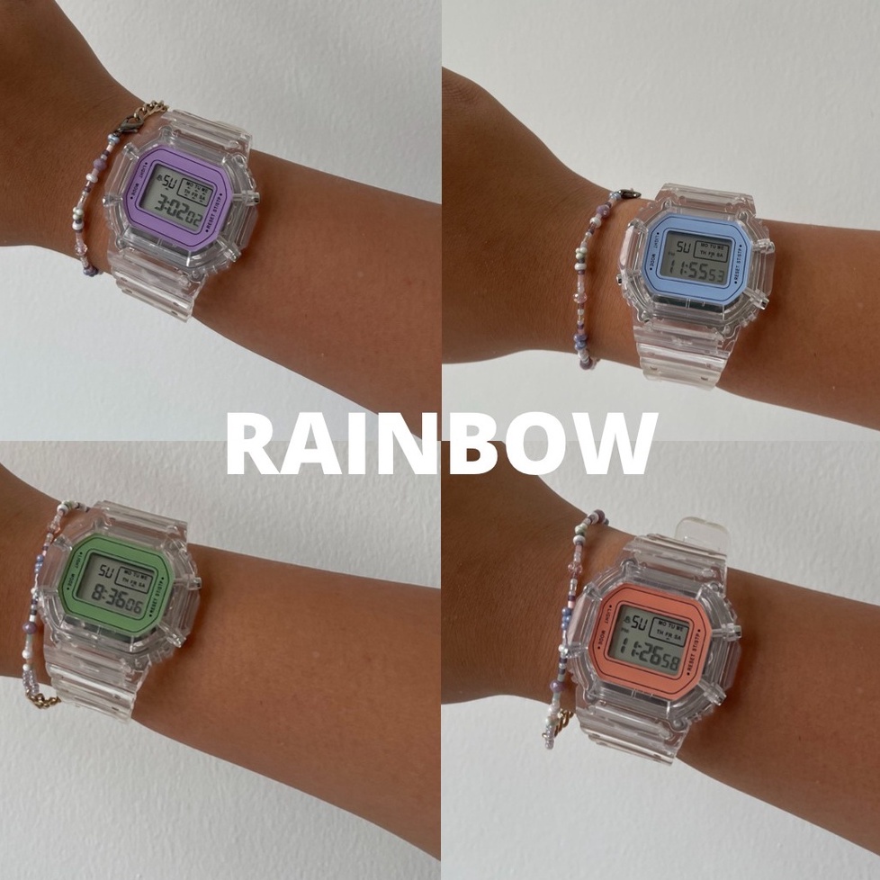 RAINBOW DIGITAL WATCH (PRODUK VIRAL TERBARU) GRATIS ONGKIR &amp; COD