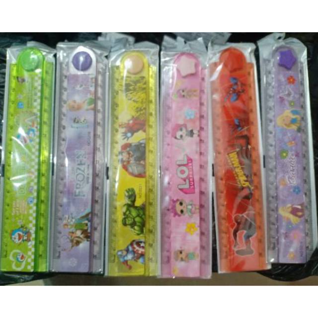 

(24gr) 1pcs Penggaris lipat 30cm