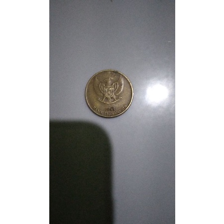 uang koin 50 rupiah gambar komodo 1993