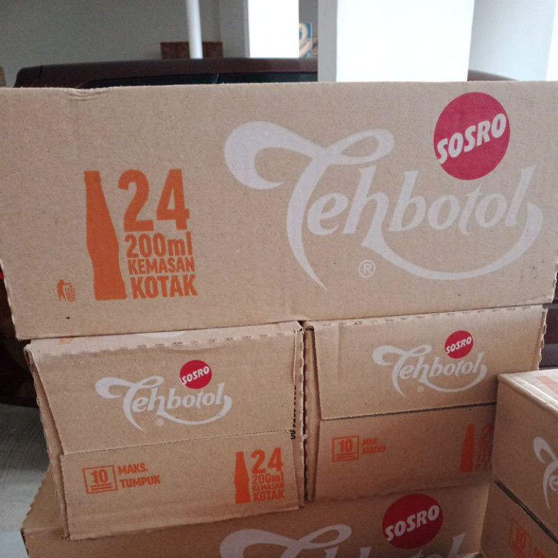 

teh botol kotak 200ml isi 24 pcs