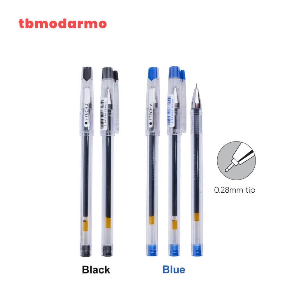 TBMO Gel Pen Pulpen Pena Joyko GP-266 iTech 2 0.28 mm