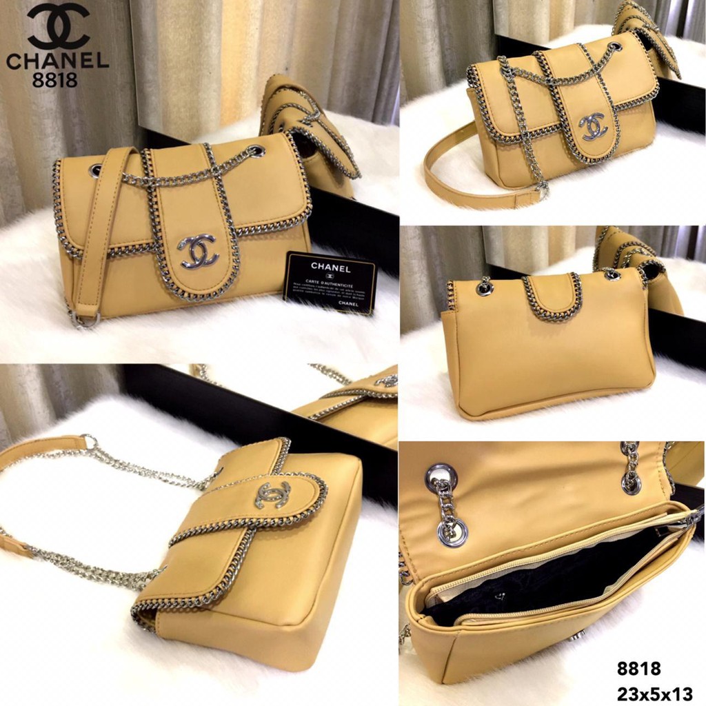 TAS CHANEL 8818 SA TAS SELEMPANG TAS IMPORT TAS FASHION WANITA
