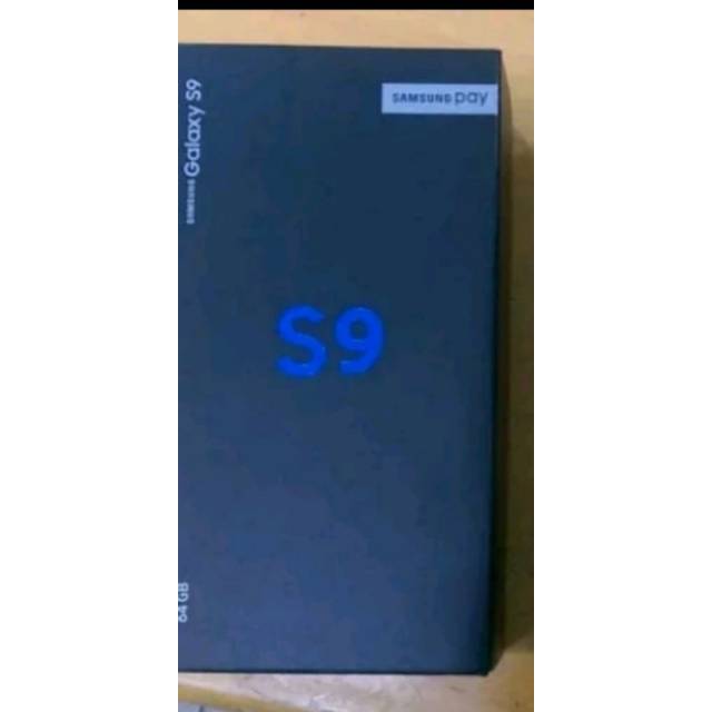 

Dus box samsung S9 ready semua warna free imei