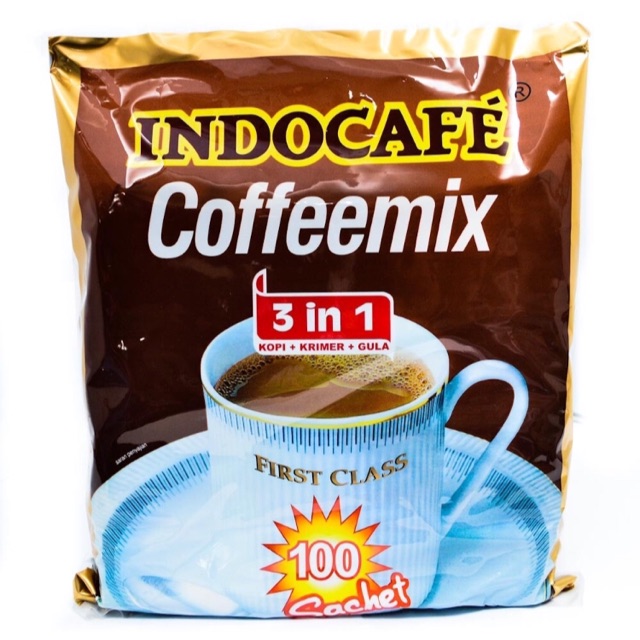 

INDOCAFE COFFEEMIX 3 IN 1 (1 pack isi 100 sachet)