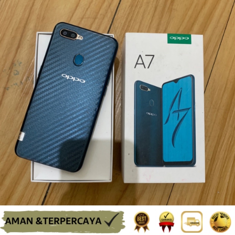 OPPO A7 3/64 Fullset second