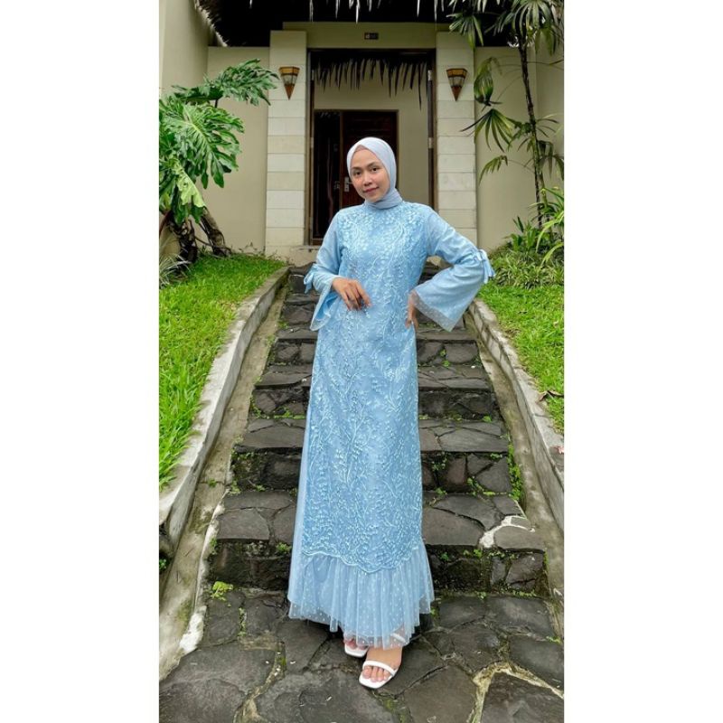 Avana Dress Kondangan Brukat Tille