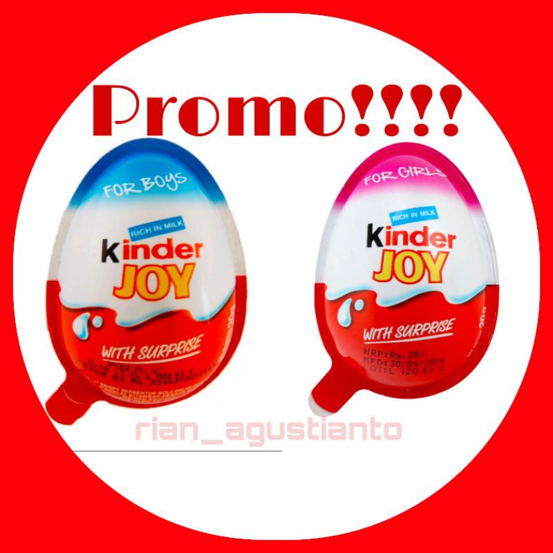 

Kinder Joy For boys / For Girls 20g