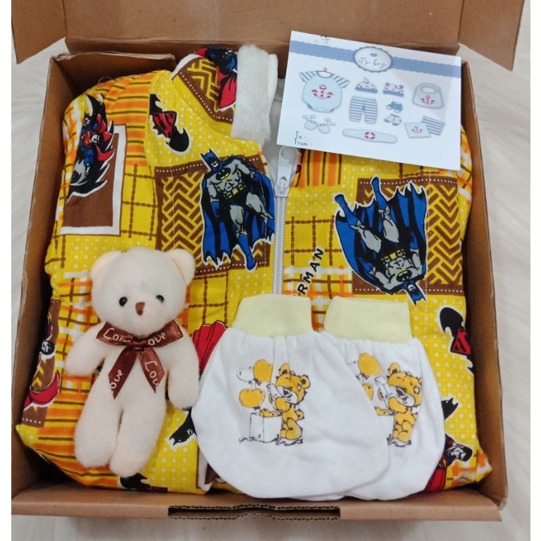 kado bayi  girl dan boy hampers gift box-Box kado E