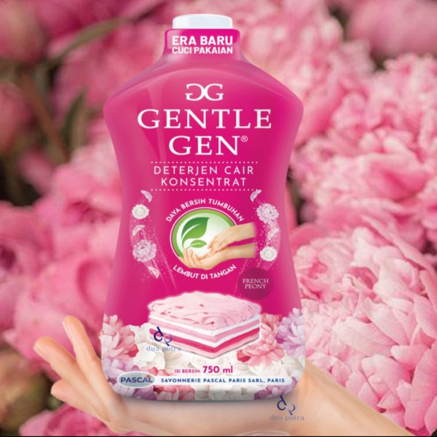 GENTLE GEN DETERJEN CAIR FRENCH PEONY UKURAN 750ML