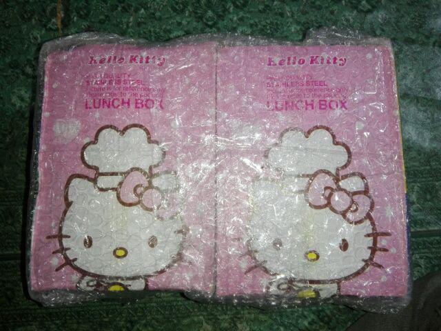 Rantang 3 Susun Jepit Stainless Kartun/ Rantang 3 Tingkat Karakter