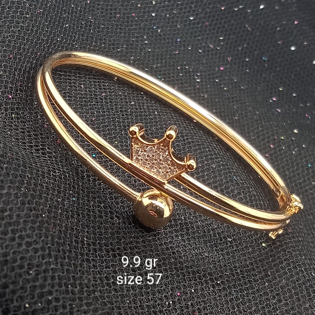 Gelang Emas 17K - 9.9 gr Kadar 750 - 117