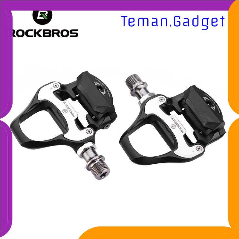 TG-JD Rockbros Kunci Sepatu Pedal Sepeda Self-locking Pedal 2PCS - SPD-SL