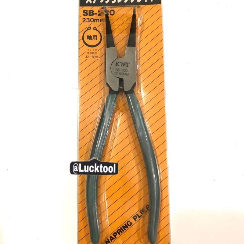 Tang Snap Ring 9 Inci Bengkok Buka KWT.