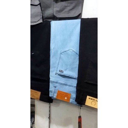 Celana Jeans Denim Bioblitz/Biru Langit Exclusive Best Seller