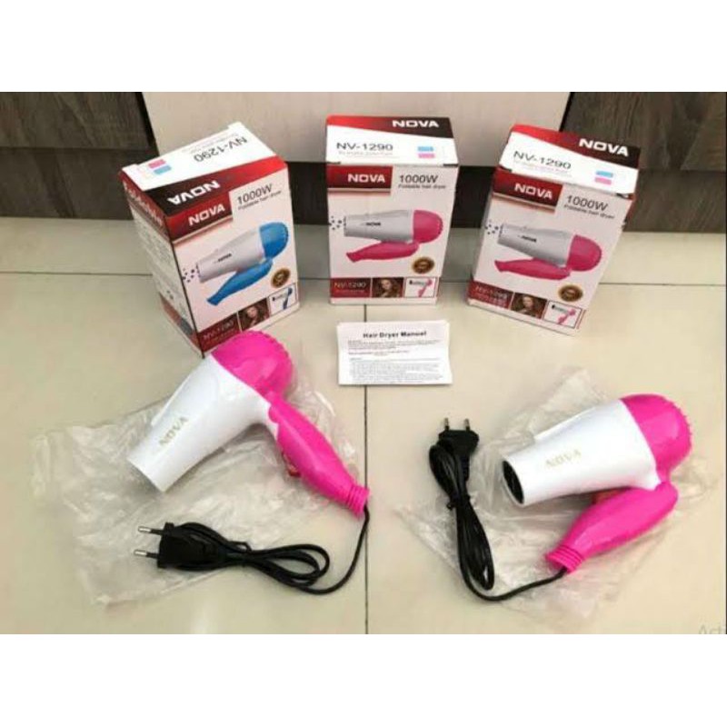 FOLDABLE NOVA HAIR DRYER PENGERING RAMBUT MURAH - HAIR DRYER NOVA