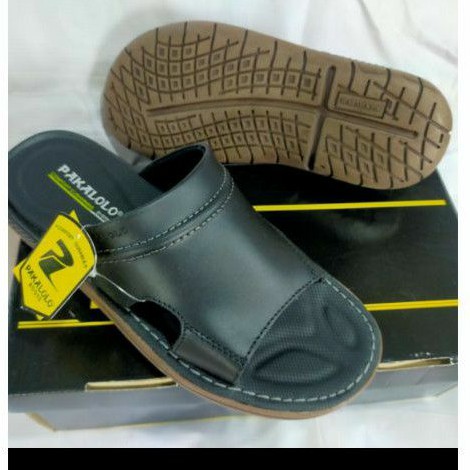 Sandal Casual Pria Merek PAKALOLO Boots N0945 Asli Hitam Original