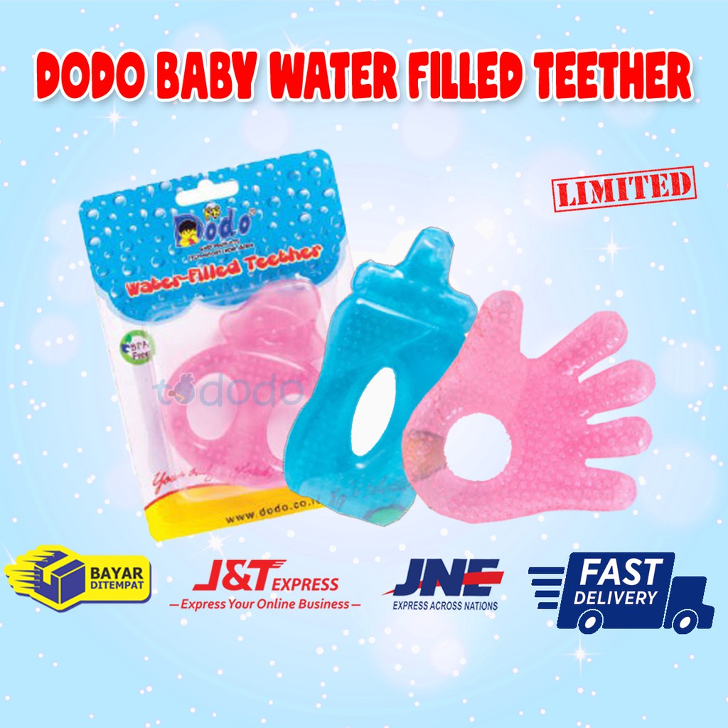 Dodo Baby Water Filled Teether - Gigitan Bayi