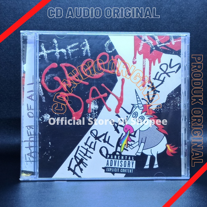 CD GREEN DAY - FATHER OF ALL... AWESOME AS F**K IMPORT CD ORIGINAL