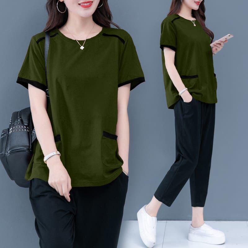 Setelan Ddanabii - Setelan Blouse Wanita - setelan Casual Perempuan