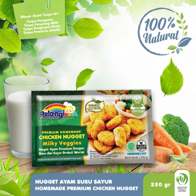 

Chicken Nugget Non MSG Milky Original / Milky Veggie