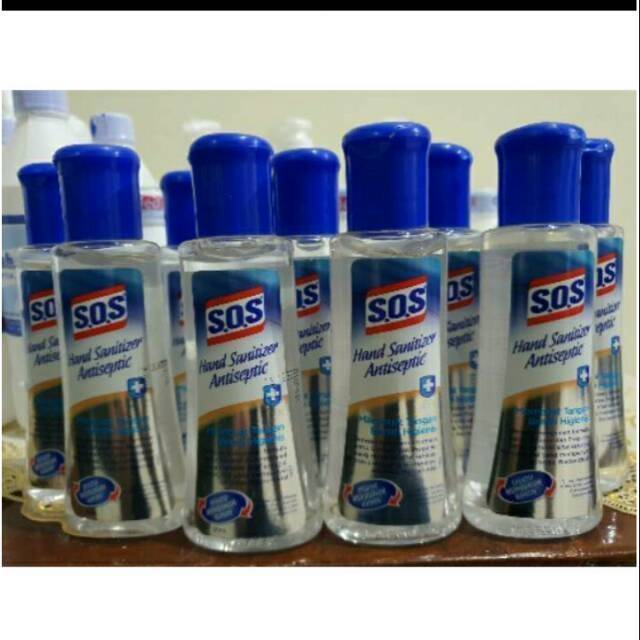 SOS HAND SANITIZER ANTISEPTIC 60ML