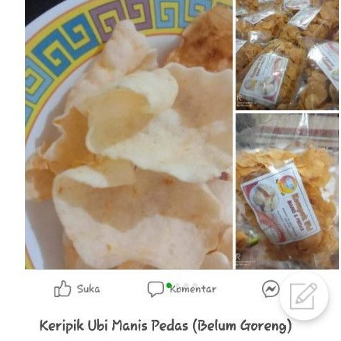 

Keripik Ubi Manis Pedas100 Gram