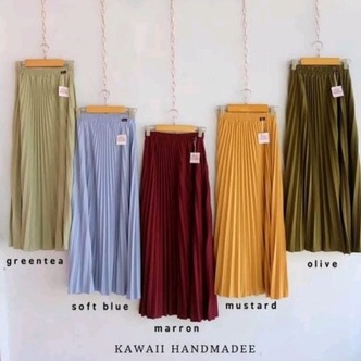 ROK PLISKET PREMIUM / ROK PLISKET MAYUNG / ROK PLISKET SUPER JUMBO