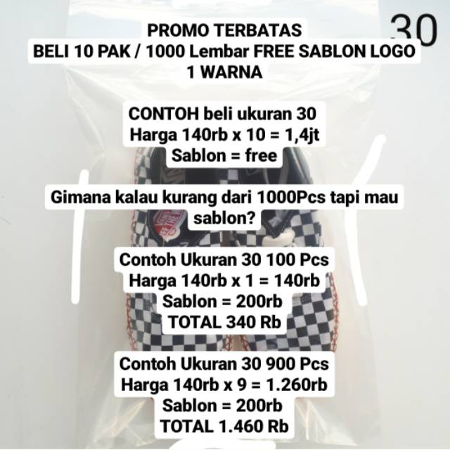 Plastik Laundry Sepatu 100 Lembar - Tempat sepatu tas terhindar dari debu&amp;mepertahankan wangi parfum