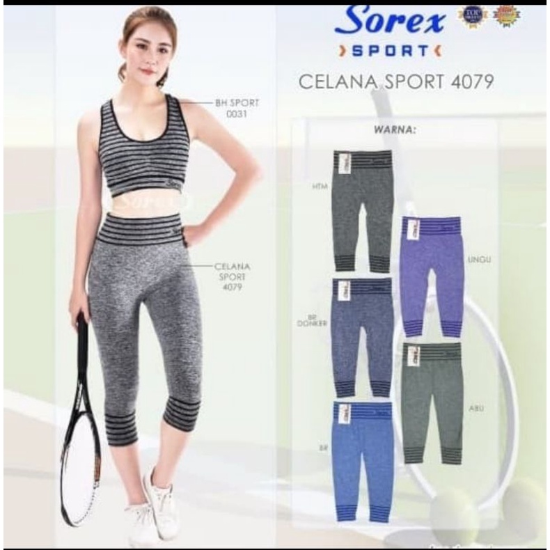 Celana legging sport olah raga gym fitnes yoga sorex 4081