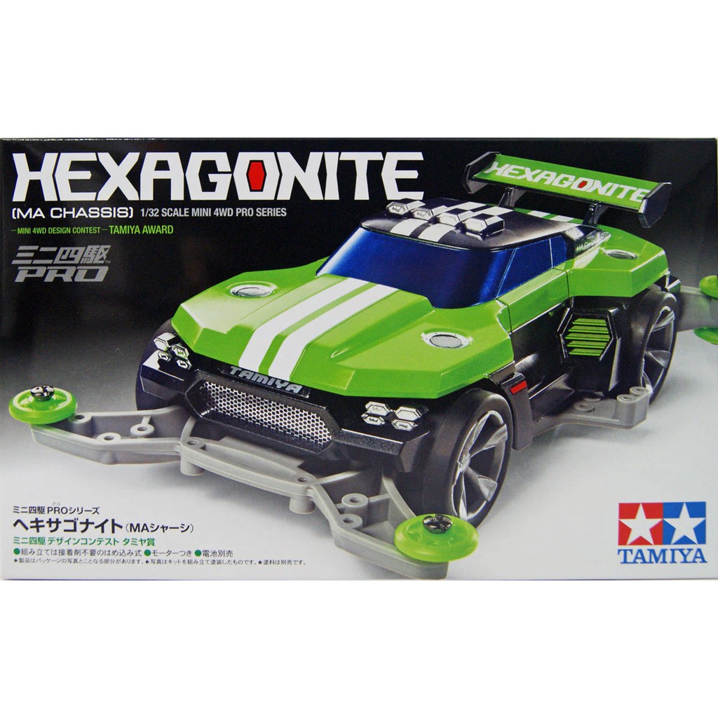 Jual Tamiya 18653 Mini 4WD Hexagonite MA Chassis 1/32 Scale | Shopee  Indonesia