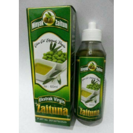 

ZAITUNA OLIVE OIL EXTRA VIRGIN / MINYAK ZAITUN EXTRA VIRGIN 60 ml