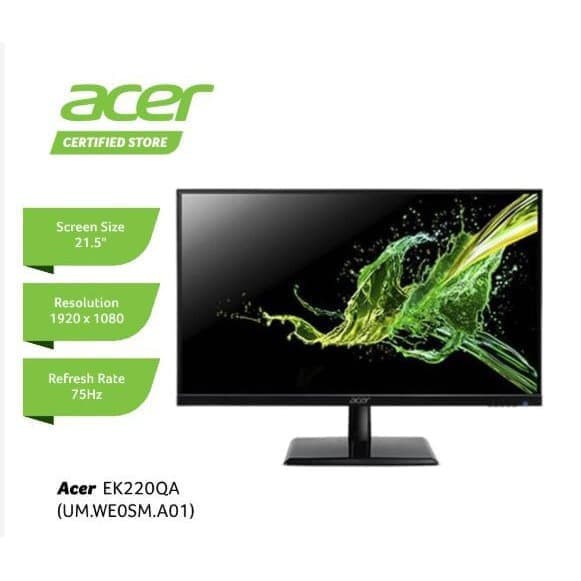 Monitor Led Acer EK220QA 21,5 Inch 21.5&quot;