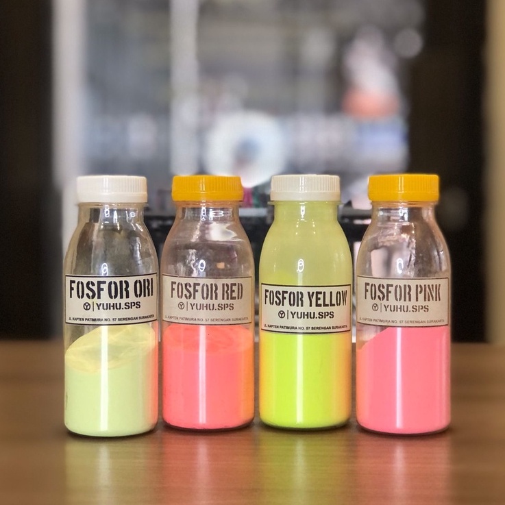 BUBUK FOSFOR GLOW IN THE DARK (GID) PIGMENT FOSFOR 100GR