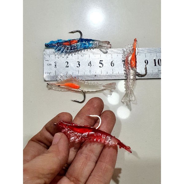 LURE UDANG ONCAK 4 CM 6 CM / LURE UDANG / LURE UDANG TELUR