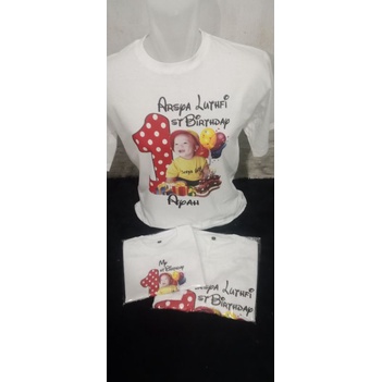 Kaos Ultah Anak
