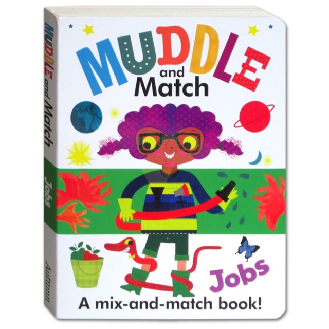 Muddle and Match Jobs A Mix-and-Match Board Book