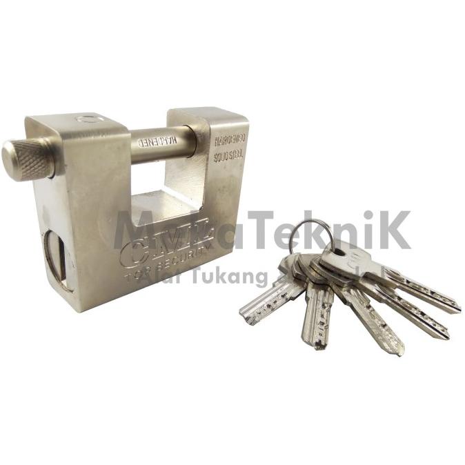 Gembok Panser 84mm CML / Gembok Gudang / Gembok Pagar / Gembok Rumah
