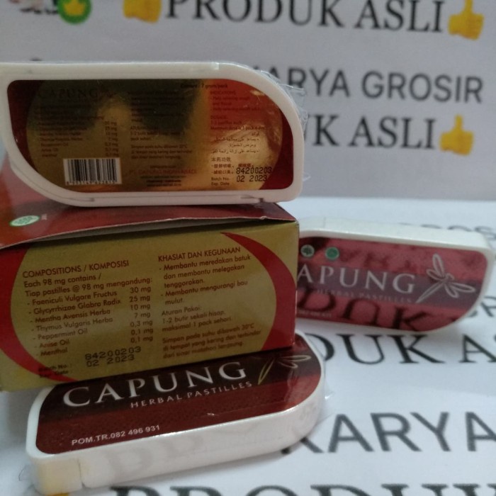 

PERMEN CAPUNG HERBAL PASTILLES SANGAT AMPUH MANJUR !!