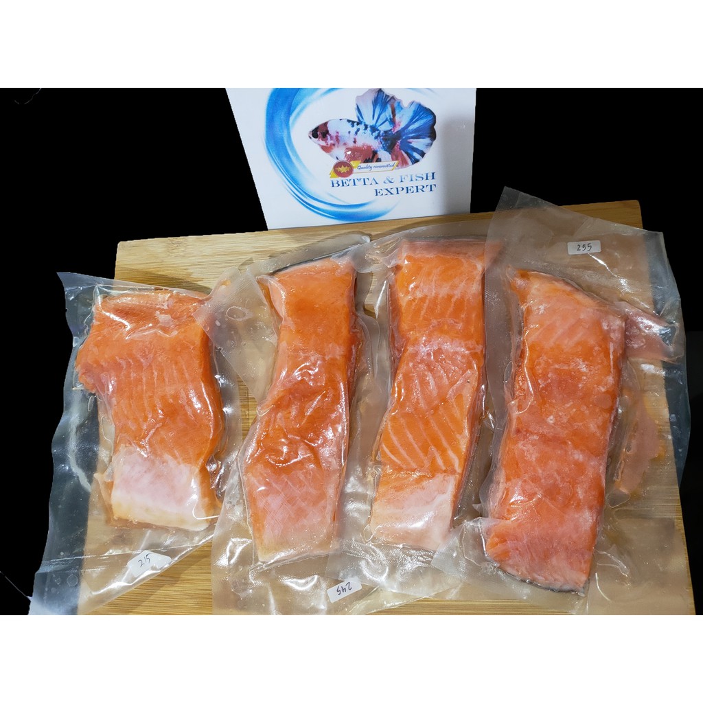 

FILLET IKAN SALMON TROUT NORWEGIA PREMIUM BEKU