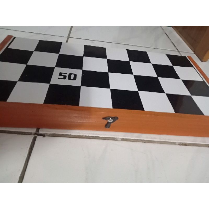 CATUR FULL KAYU SIZE XL ATAU JUMBO PAPAN PION KAYU FULL