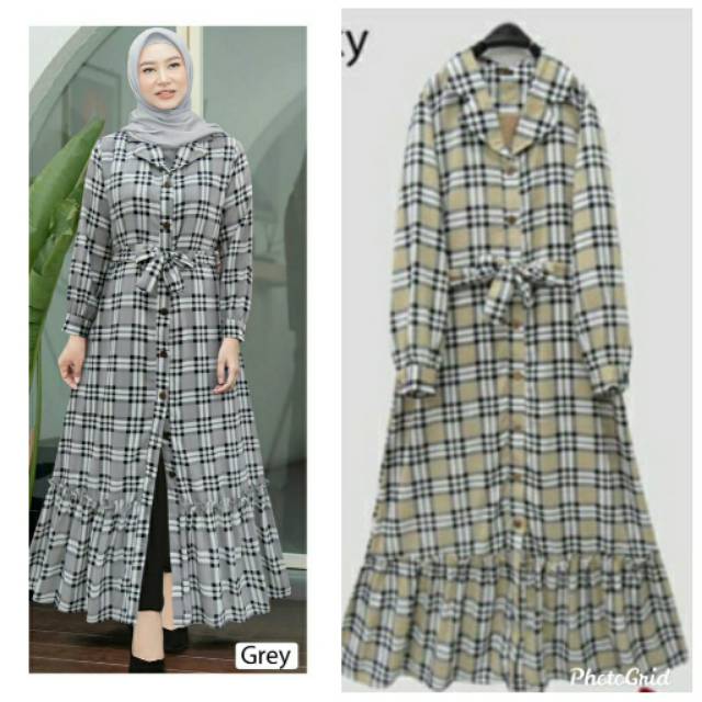 Gamis burberry by extu