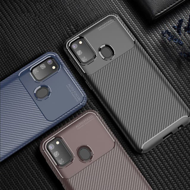 REALME 6 / REALME 6 PRO / REALME NARZO SOFT CASE AUTOFOCUS CARBON ORIGINAL